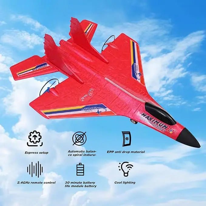 Airplane with remote Controlled Flying Toy - lumpn