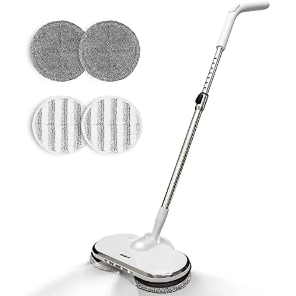 Electric Spin Mop with Water Sprayer - lumpn