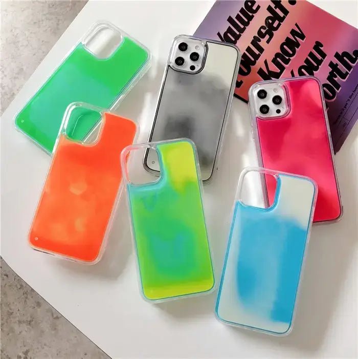 Luminous Neon Sand Case - lumpn