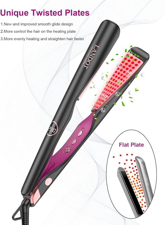 Straightener and Curler 2 in 1 - lumpn